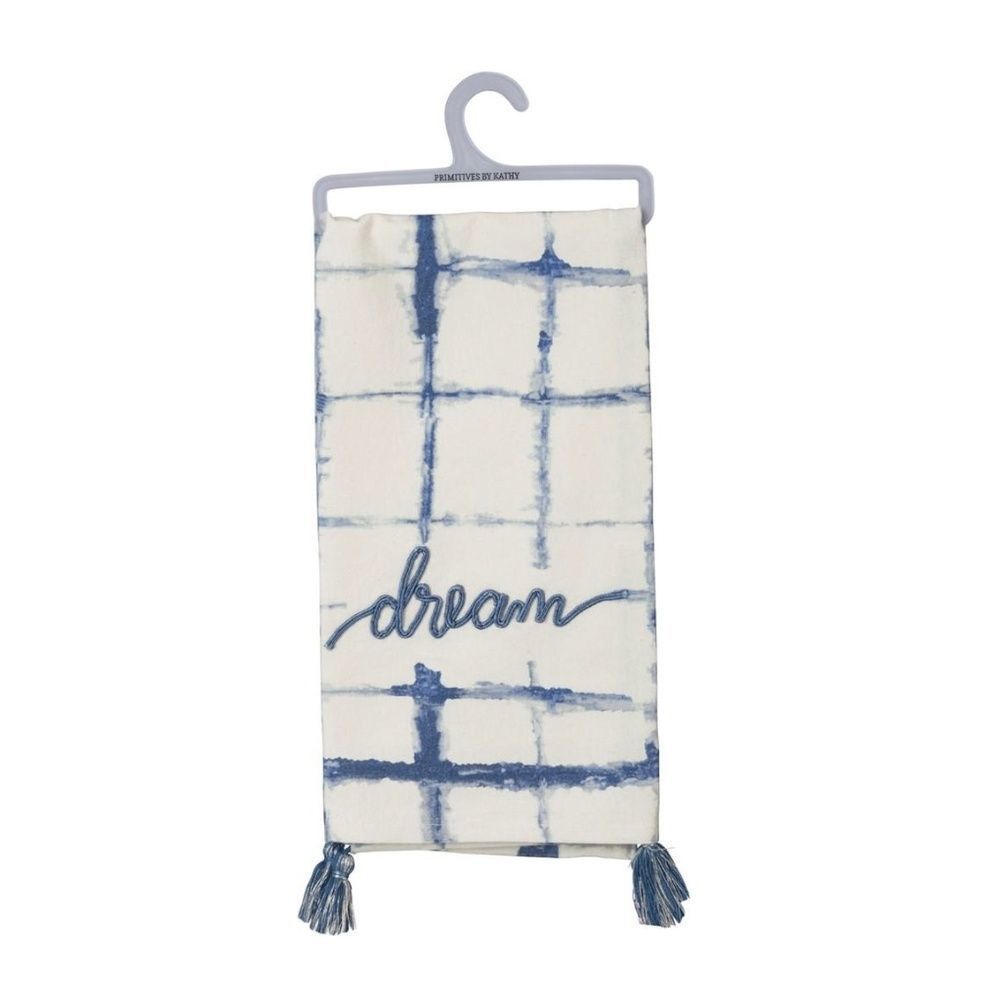 Indigo Dyes Of Dream Cotton Dish Towel